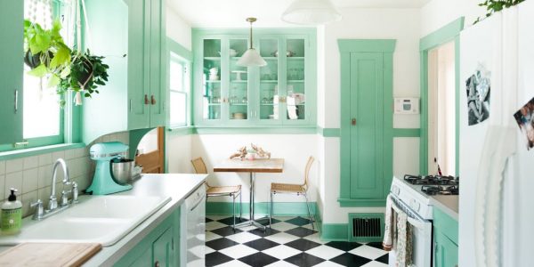 5 màu sắc thú vị cho tủ bếp