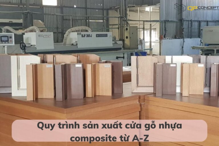 Quy trình sản xuất cửa gỗ nhựa composite từ A-Z