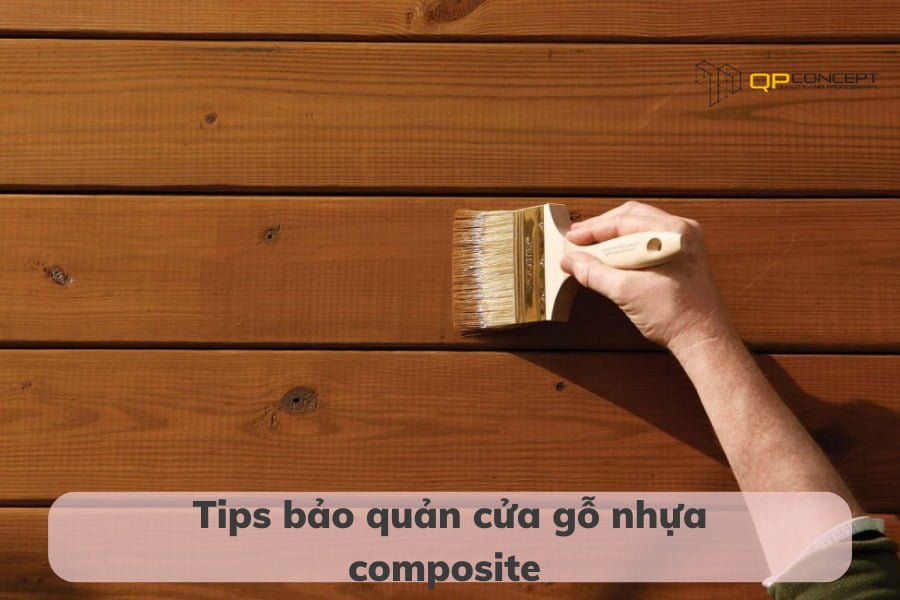 Tips bảo quản cửa gỗ nhựa composite
